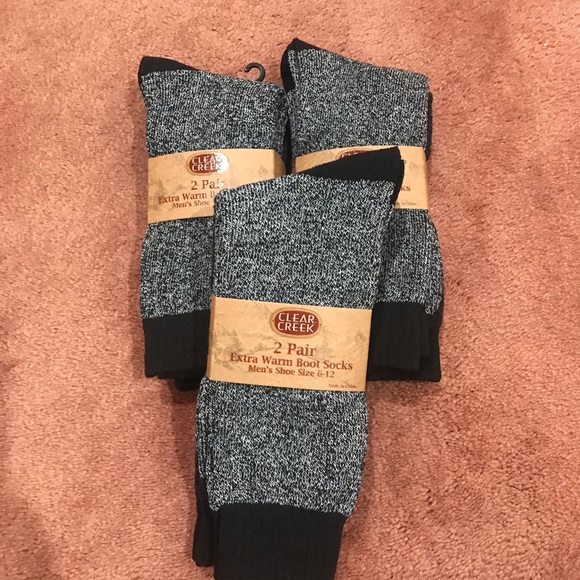clear creek mens heat socks